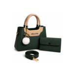 Premium 'JING & PIN' Ladies Handbag with Clutch and Shoulder Strap Option - Image 3