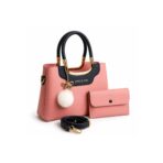 Premium 'JING & PIN' Ladies Handbag with Clutch and Shoulder Strap Option - Image 4